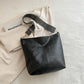 Faux Leather Adjustable Strap Shoulder Bag