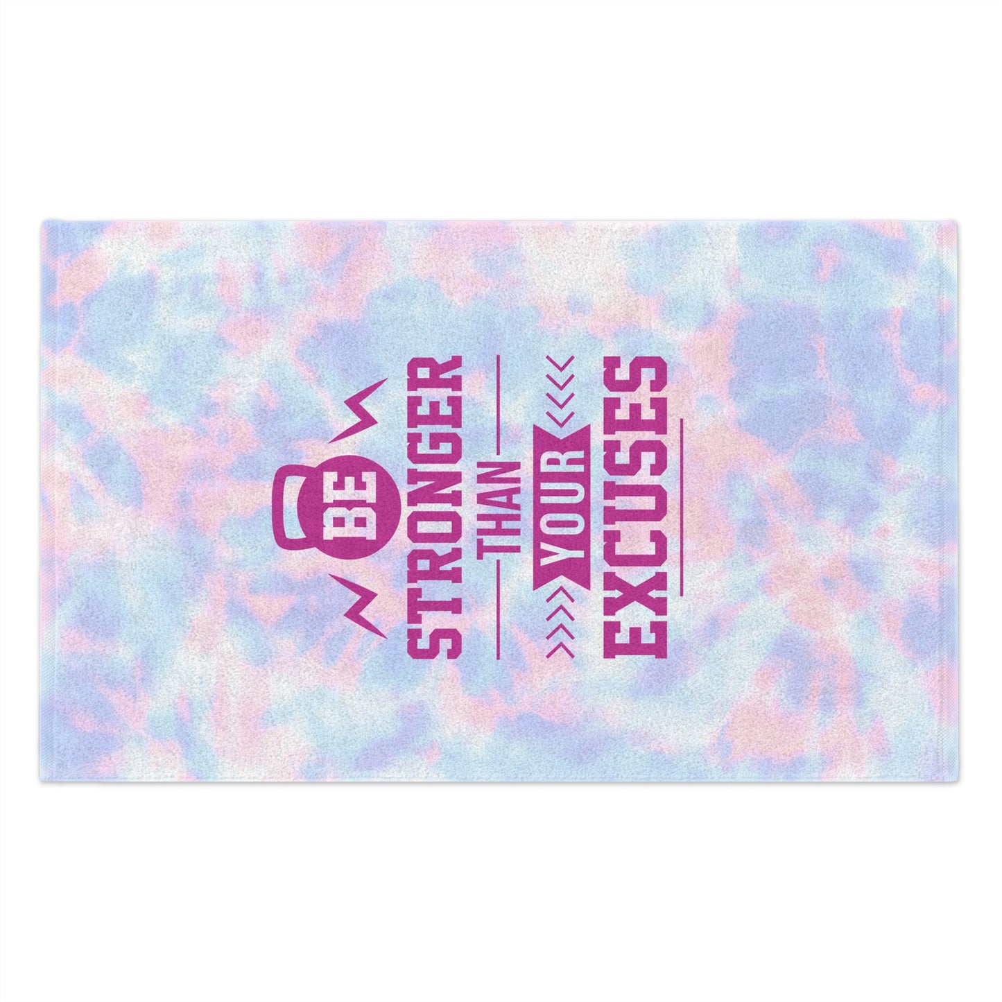 Stronger Than Excuses Gym Towel