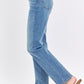 Waist Straight Jeans