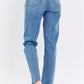 Waist Straight Jeans