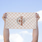 Big Butts Gym Towel ~ Checkered