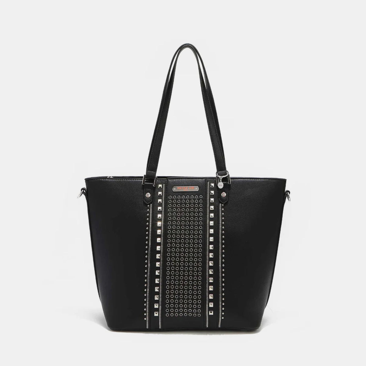 Studded Decor Tote Bag