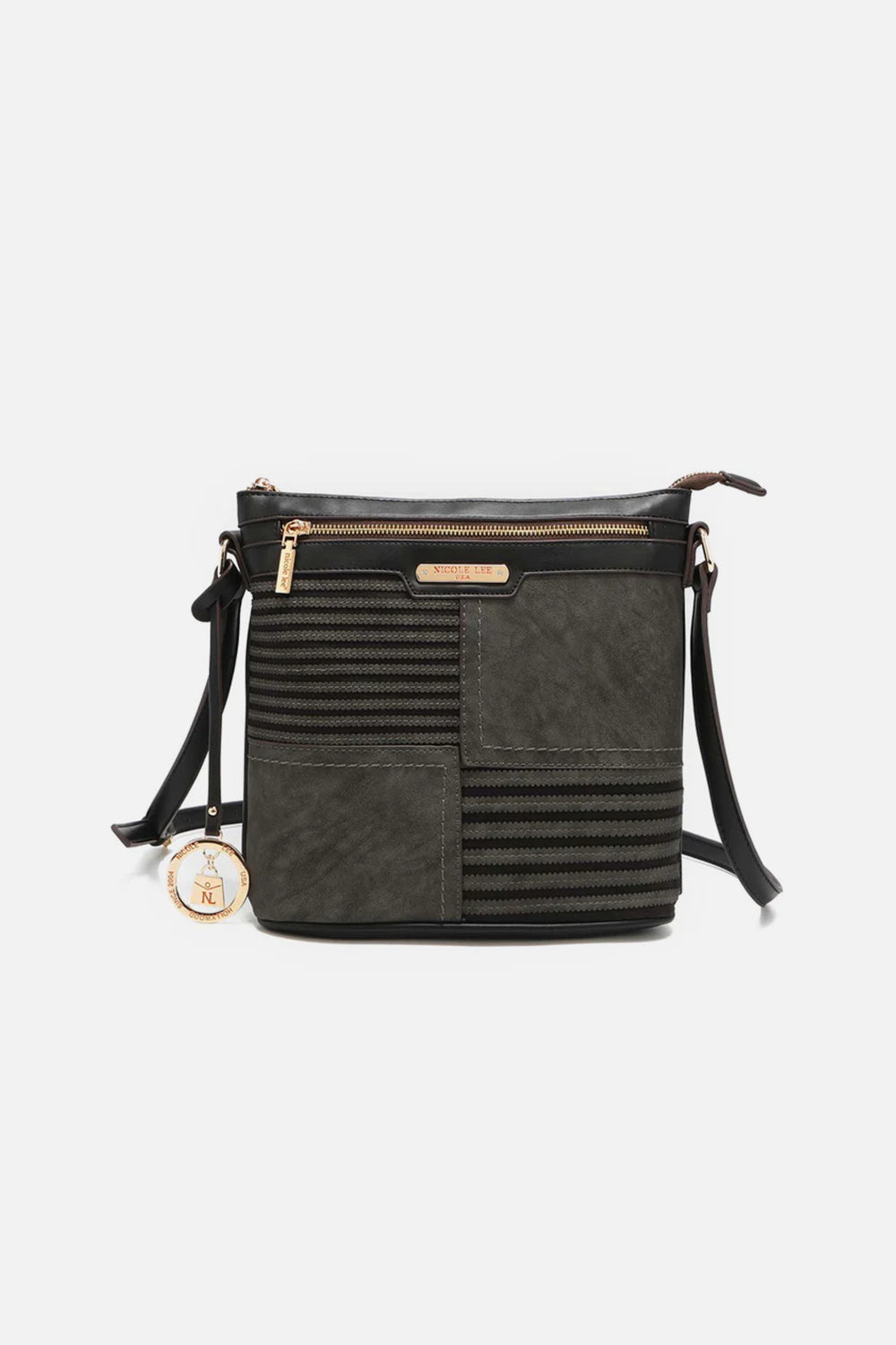 Scallop Stitched Crossbody Bag