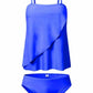 Detachable Strap Top and Brief Swim Set