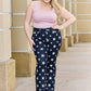 Judy Blue Janelle Full Size High Waist Star Print Flare Jeans