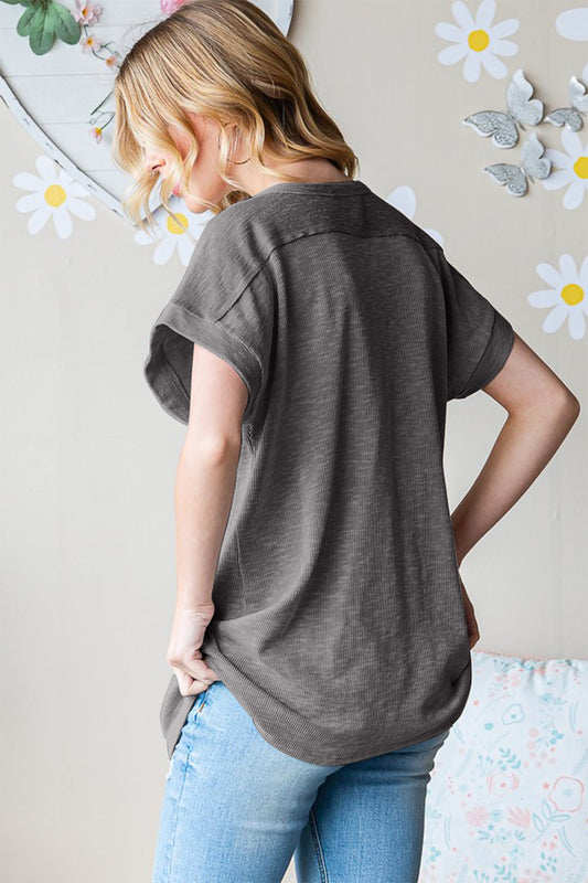 Short Sleeve Round Neck T-Shirt