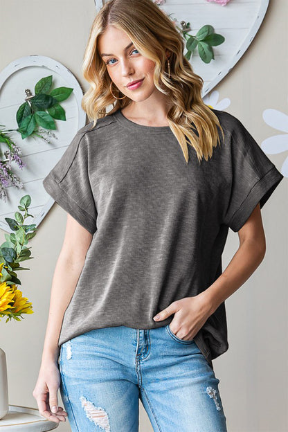 Short Sleeve Round Neck T-Shirt