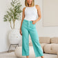 Crop Chloe Tummy Control High Waist Raw Hem Jeans