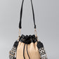 Straw Braided Adjustable Strap Bucket Bag