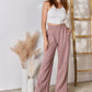 RISEN High Waist Slit Wide Leg pants