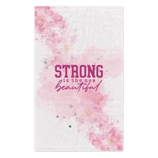 Strong is the New Beautiful Gym Towel