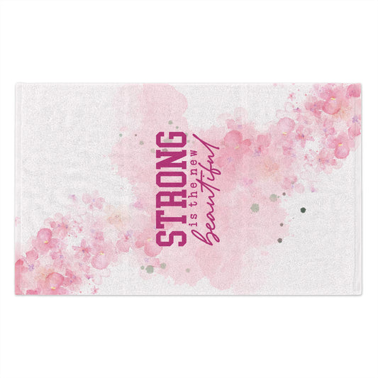 Strong is the New Beautiful Gym Towel