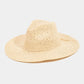 Fame Straw Braided Sun Hat