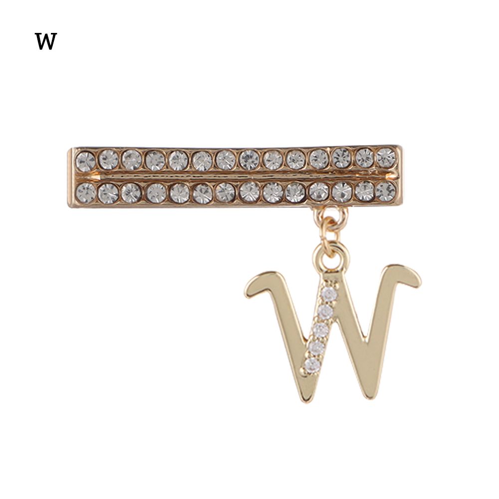 Sparkle Letter Watch Band Charm