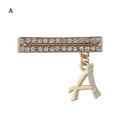 Sparkle Letter Watch Band Charm