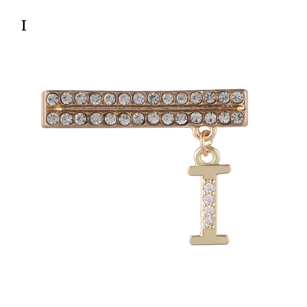 Sparkle Letter Watch Band Charm