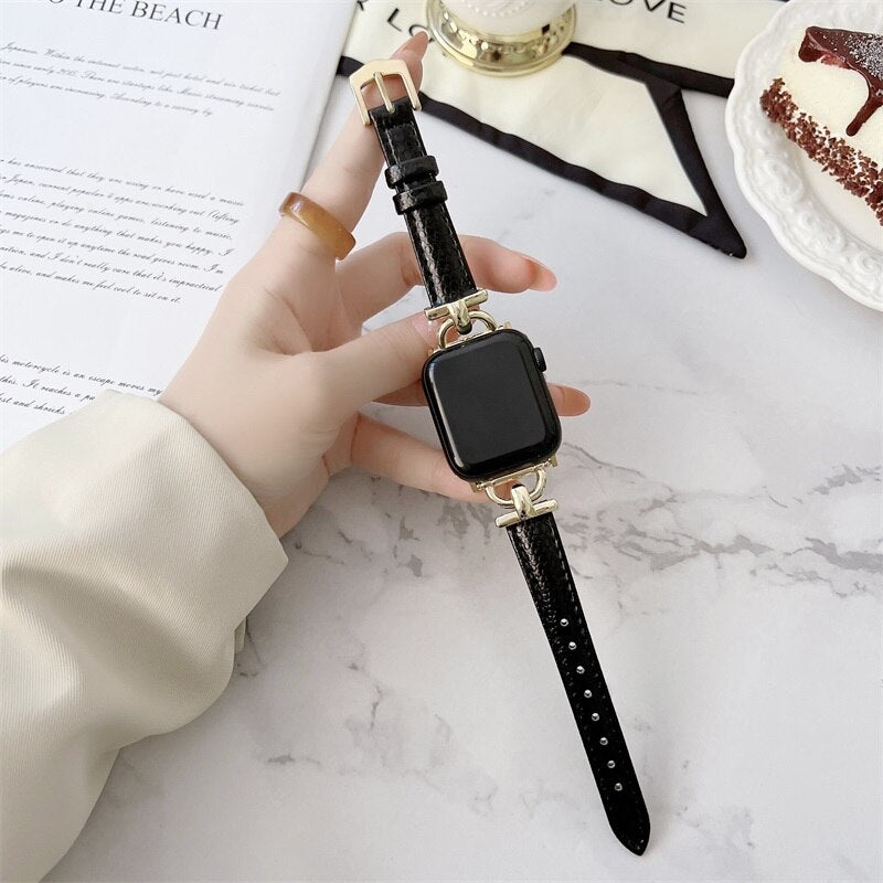 Leather Sport Luxe Apple Watch Band