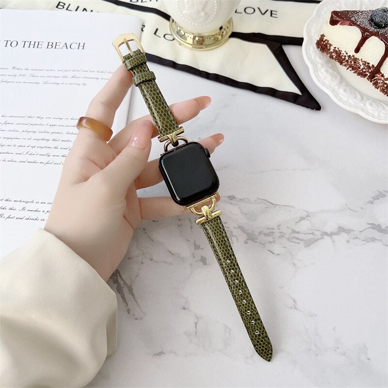 Leather Sport Luxe Apple Watch Band