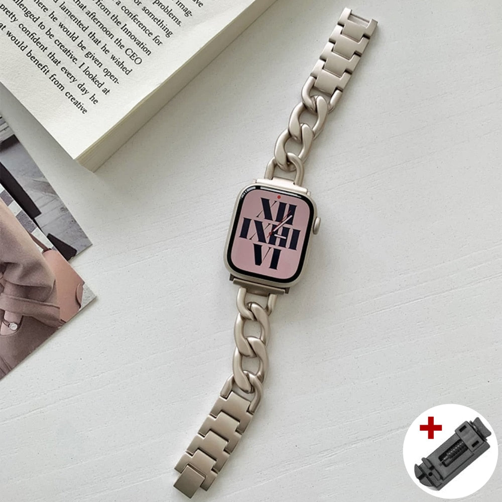 Links of Love Bracelet Apple Watch Band