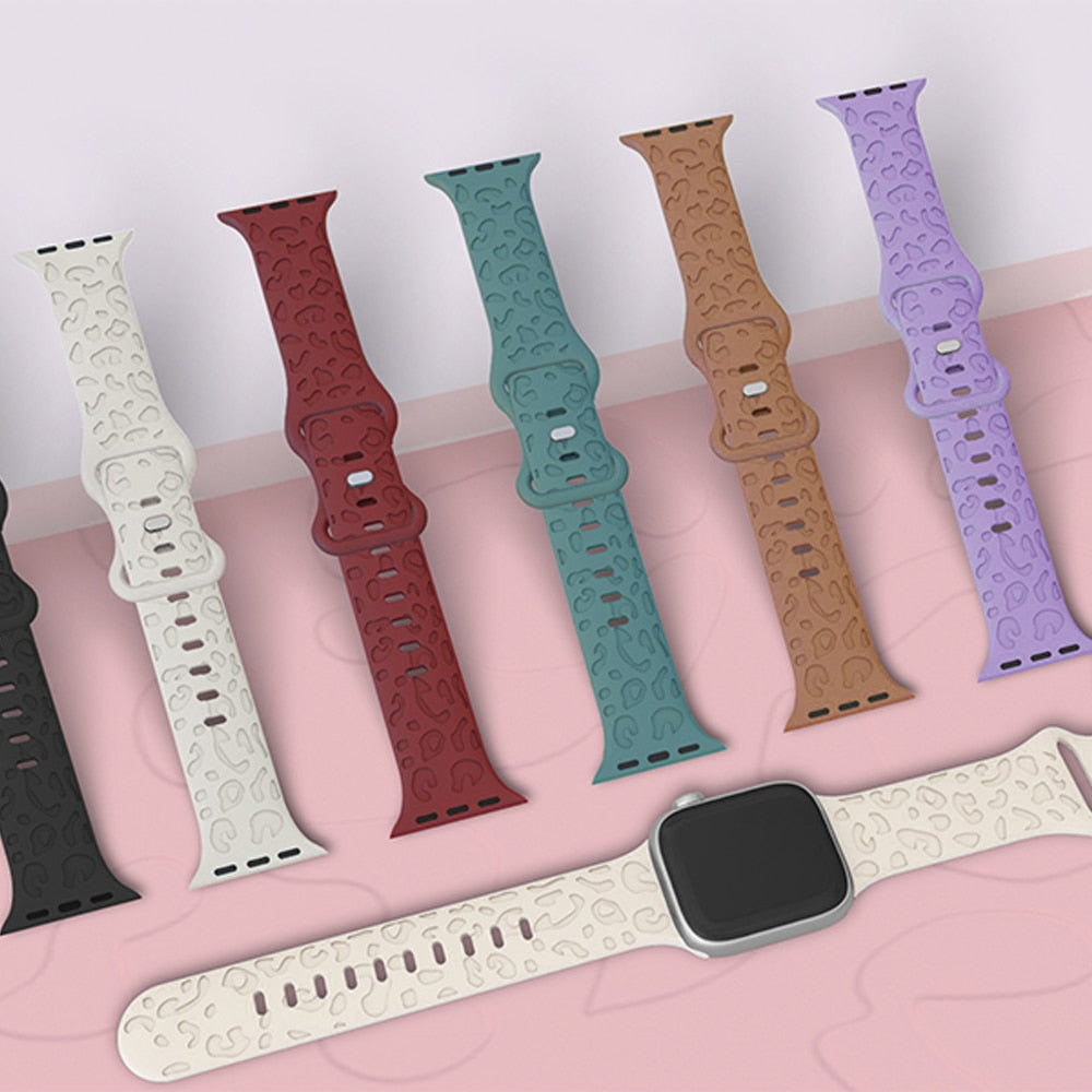 Engrave Elegance Apple Watch Bands