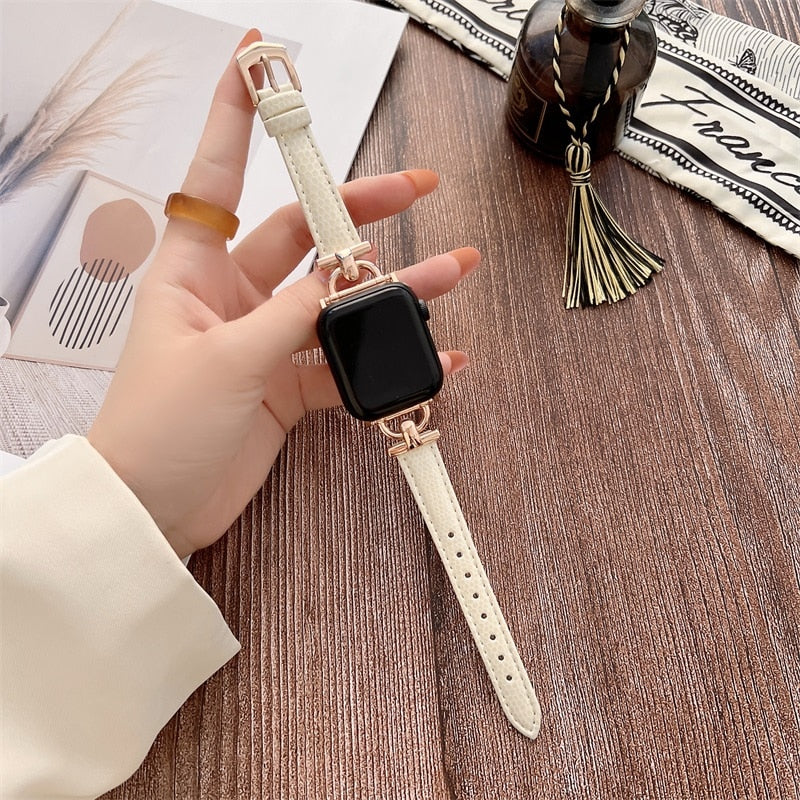 Leather Sport Luxe Apple Watch Band