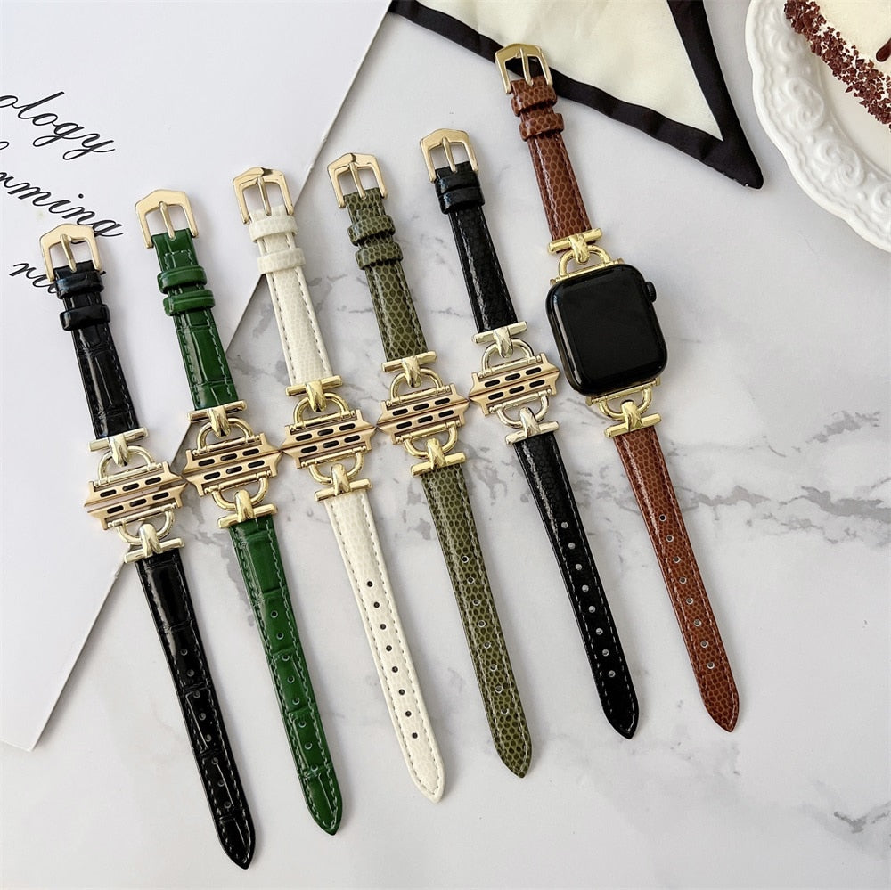 Leather Sport Luxe Apple Watch Band