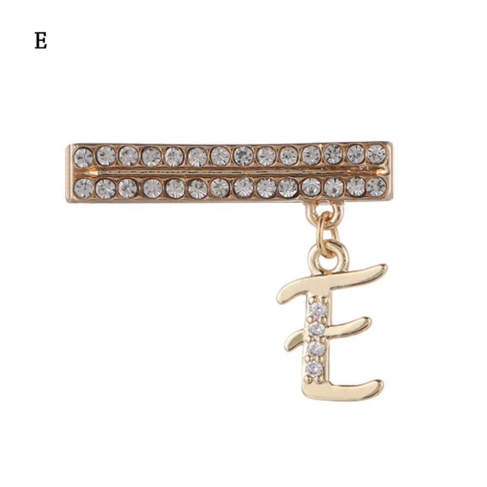 Sparkle Letter Watch Band Charm