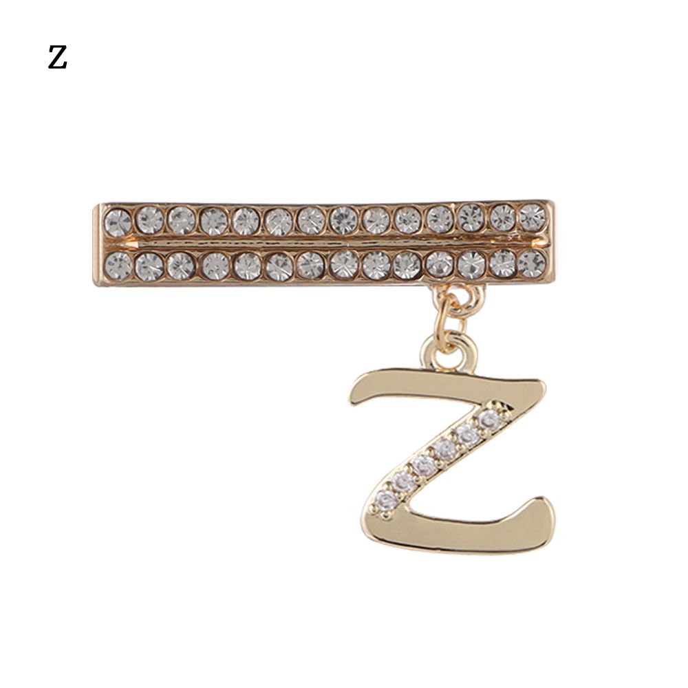 Sparkle Letter Watch Band Charm