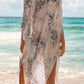 Printed Open Front Cover-Up