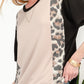 Leopard Color Block T-Shirt