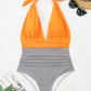 Halter Neck One-Piece Swimwear