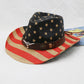 US Flag Print Paper Cloth Hat