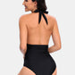 Halter Neck One-Piece Swimwear