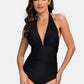 Halter Neck One-Piece Swimwear