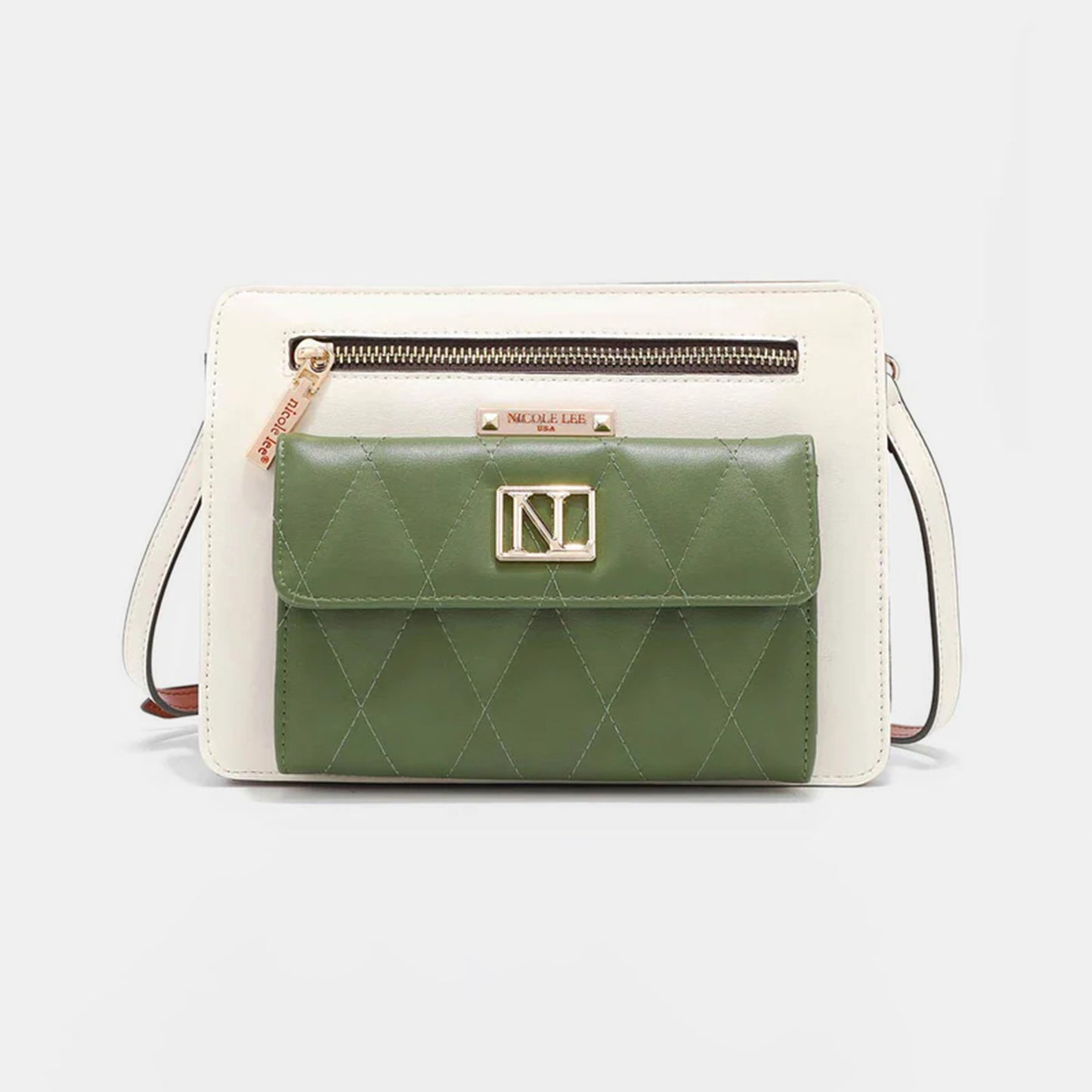 Color Block Crossbody Bag