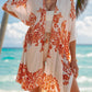 Printed Open Front Cover-Up