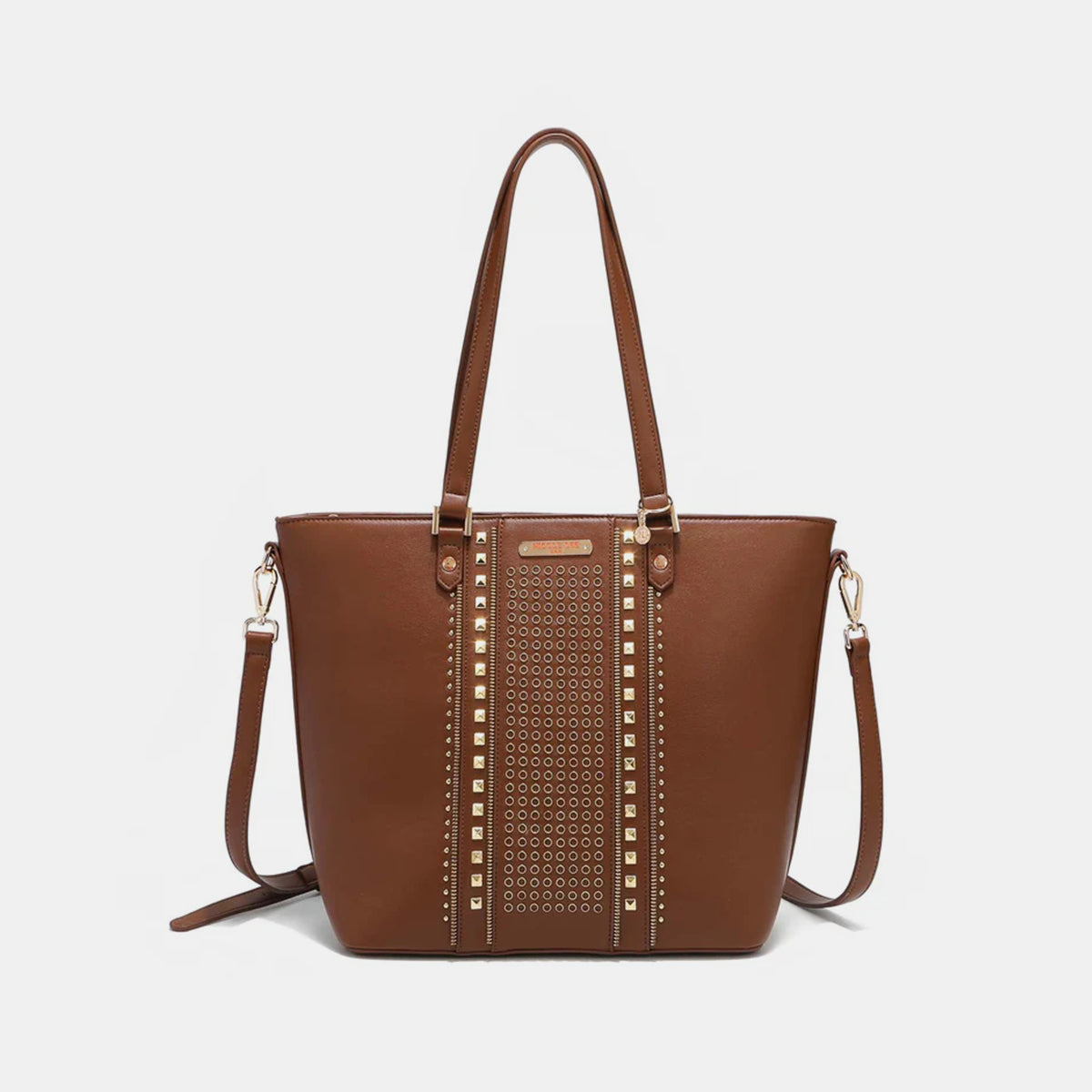 Studded Decor Tote Bag