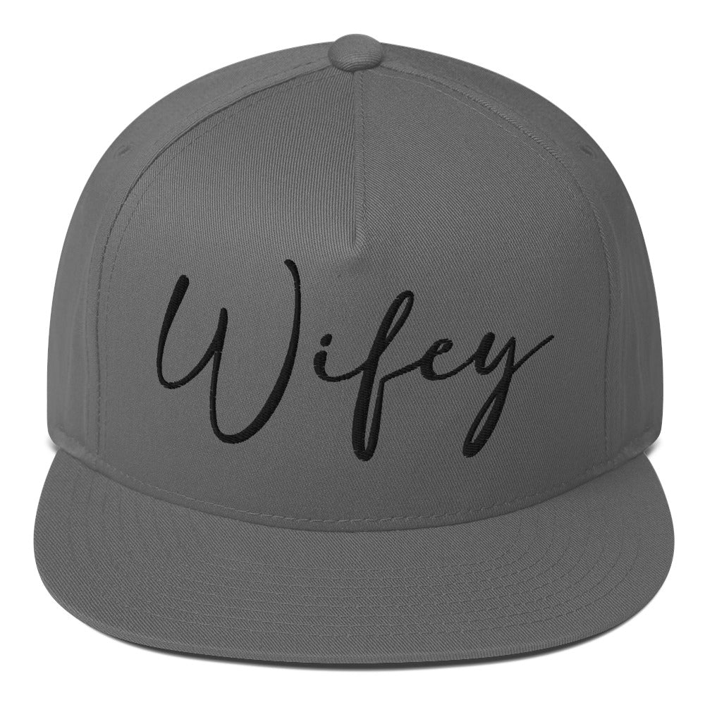 Wifey Flat Bill Hat