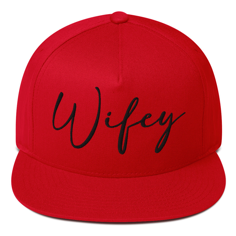 Wifey Flat Bill Hat