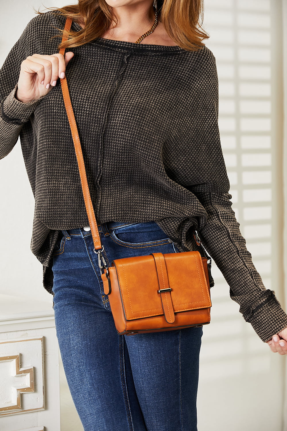 Leather Crossbody Bag