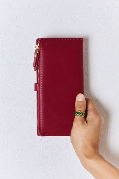 Textured PU Leather Wallet