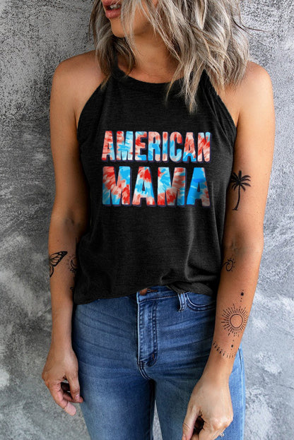 American Mama Graphic Tank