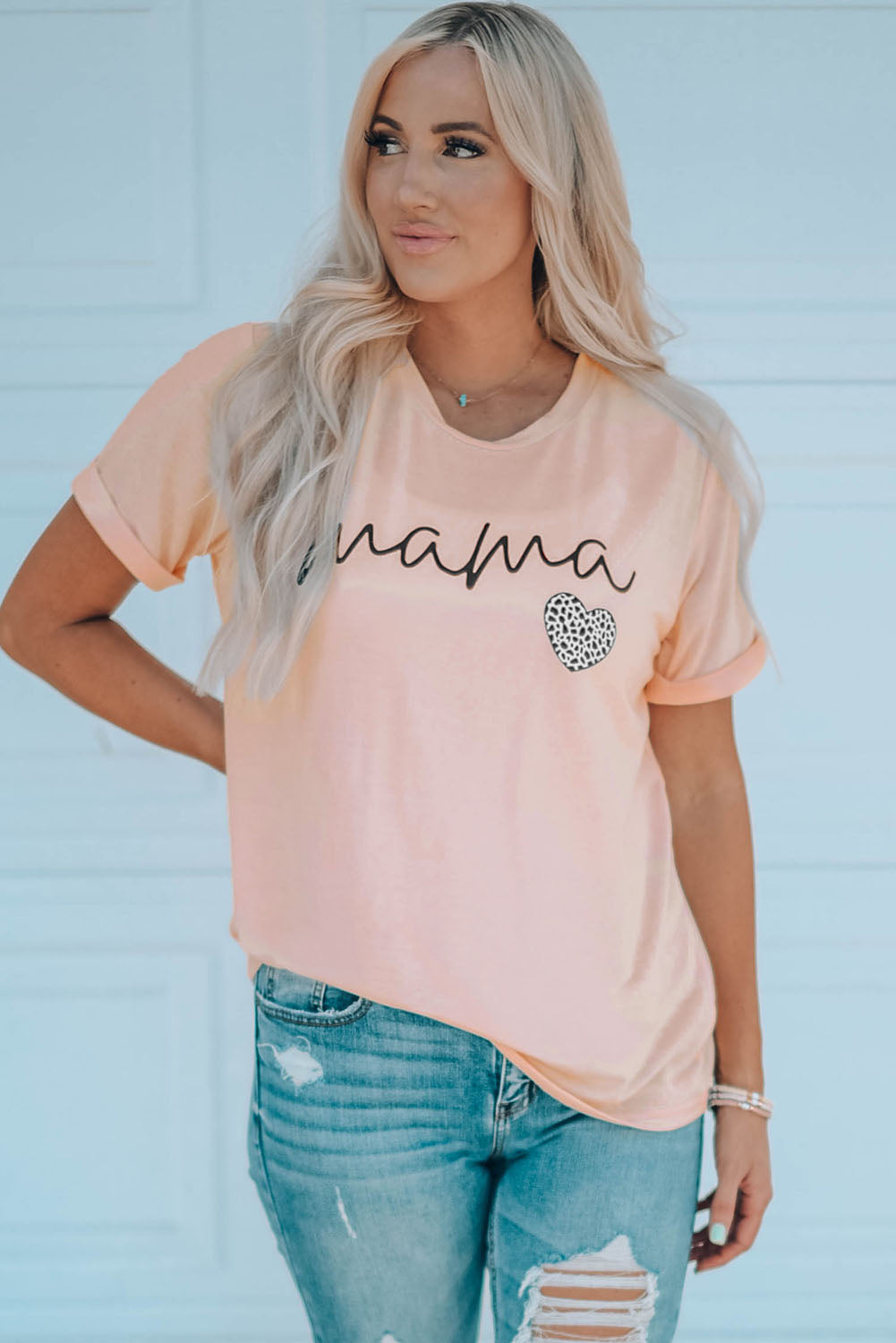 Mama Heart Graphic T