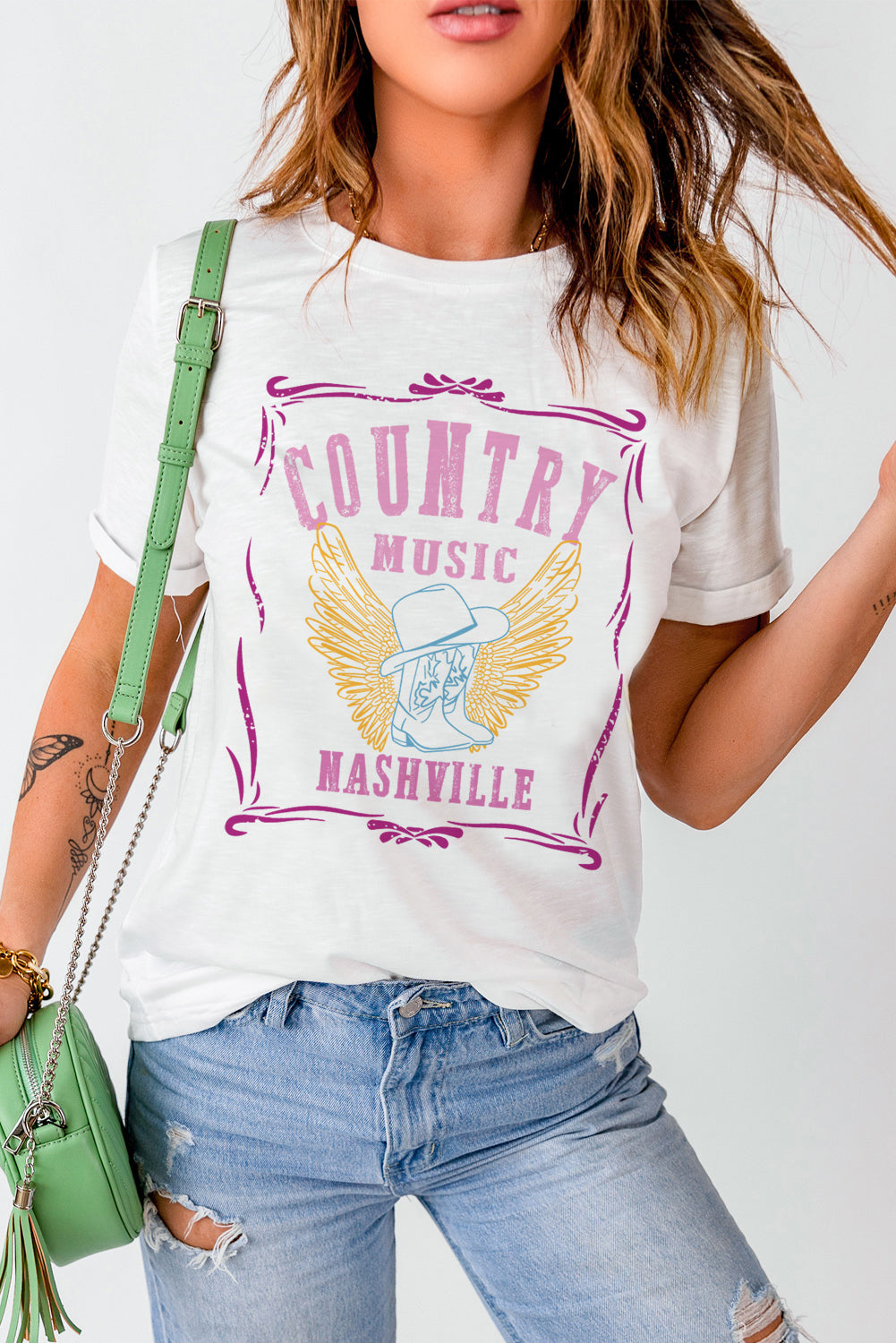 Country Music Nashville Graphic T