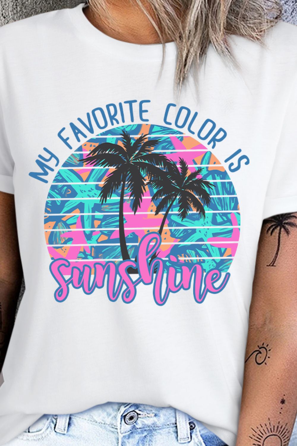 My Favorite Color is Sunshine Graphic T