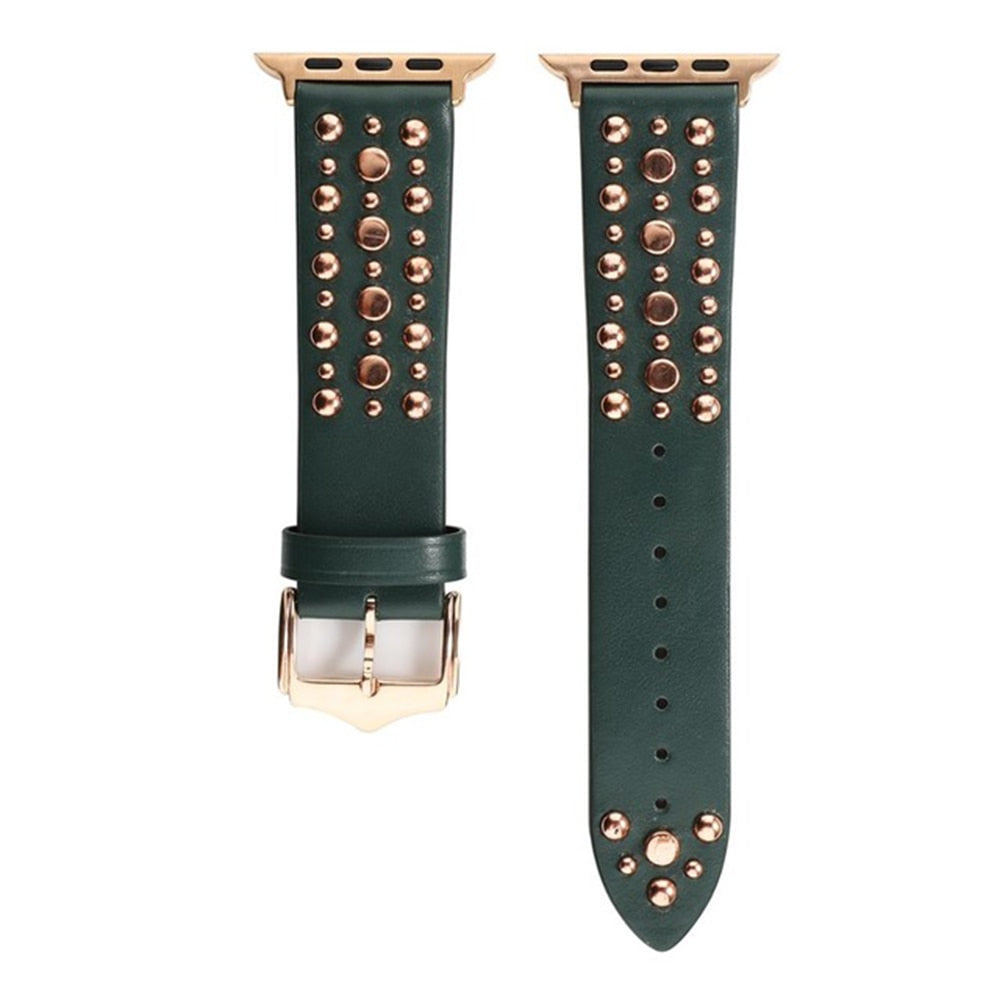 Rockstar Leather Watch Band