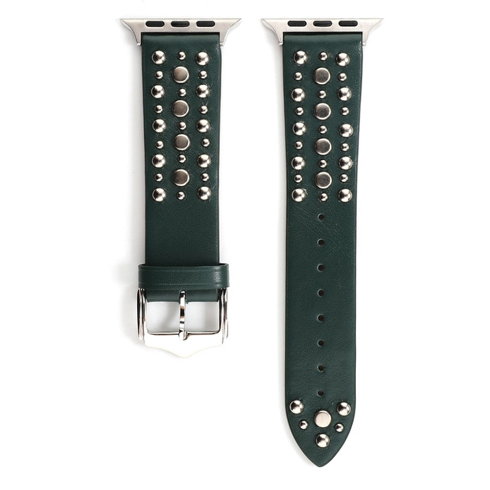 Rockstar Leather Watch Band