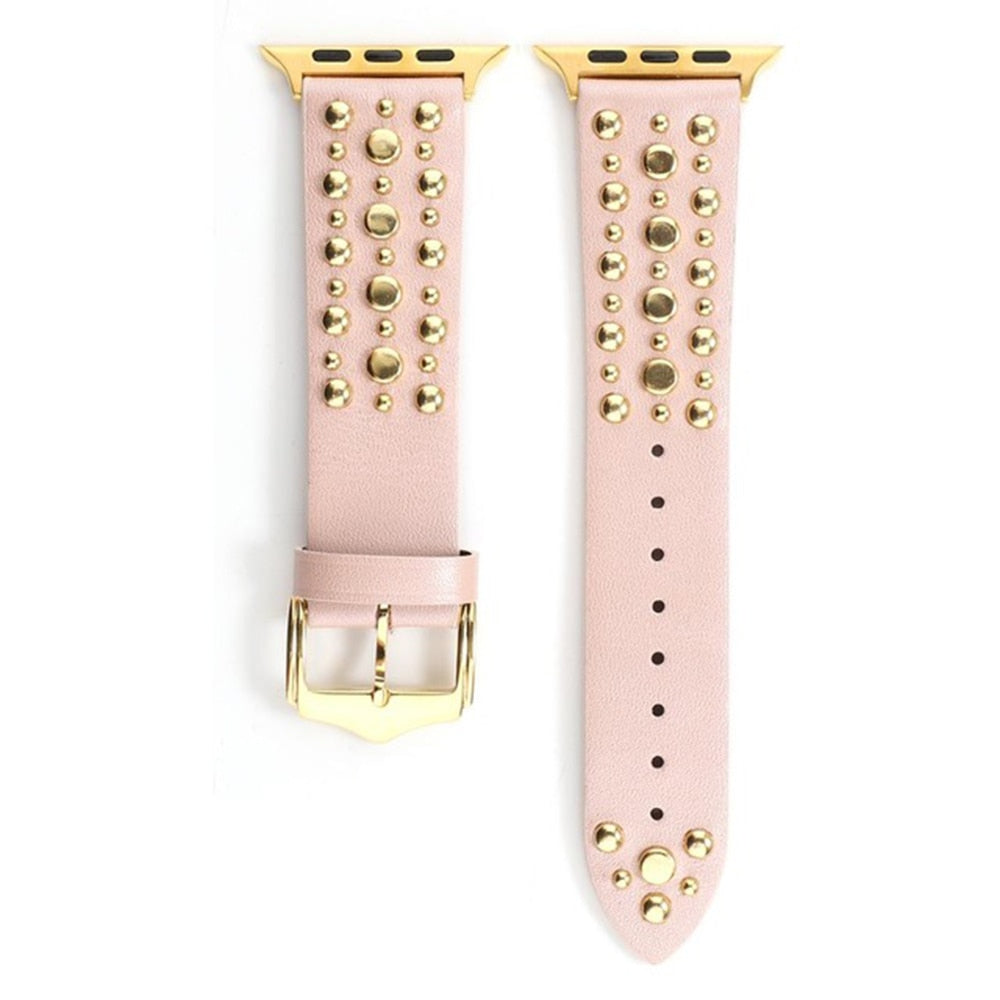 Rockstar Leather Watch Band