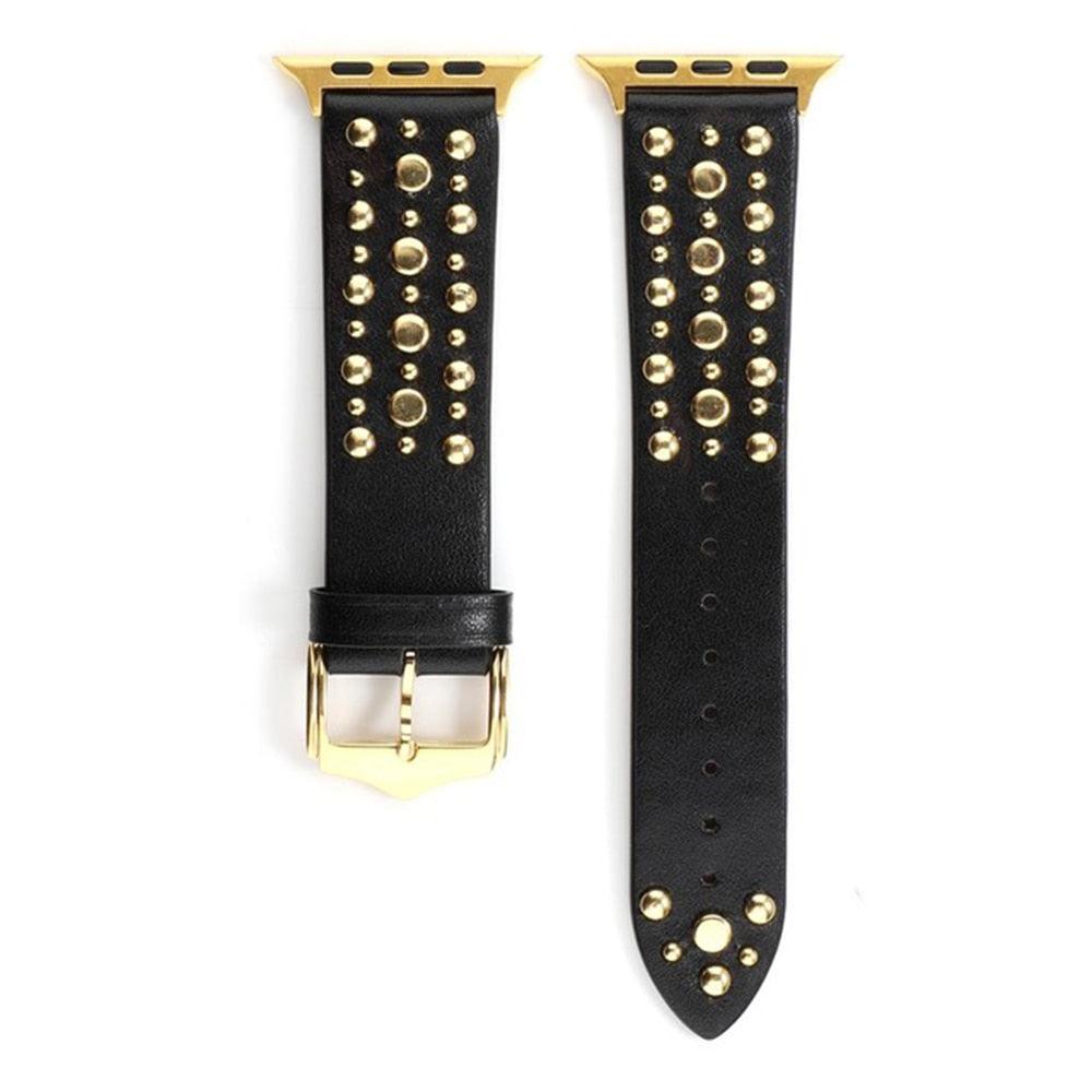 Rockstar Leather Watch Band