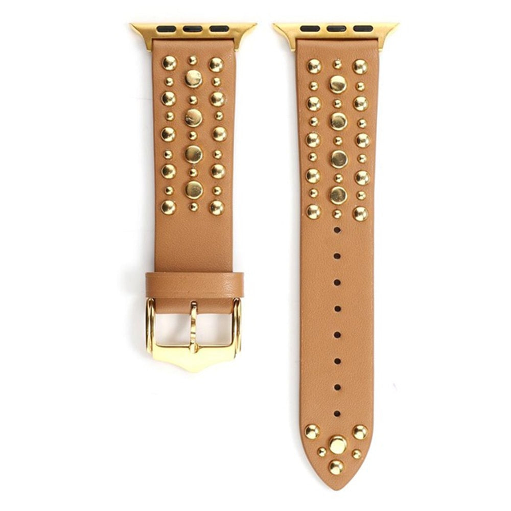 Rockstar Leather Watch Band